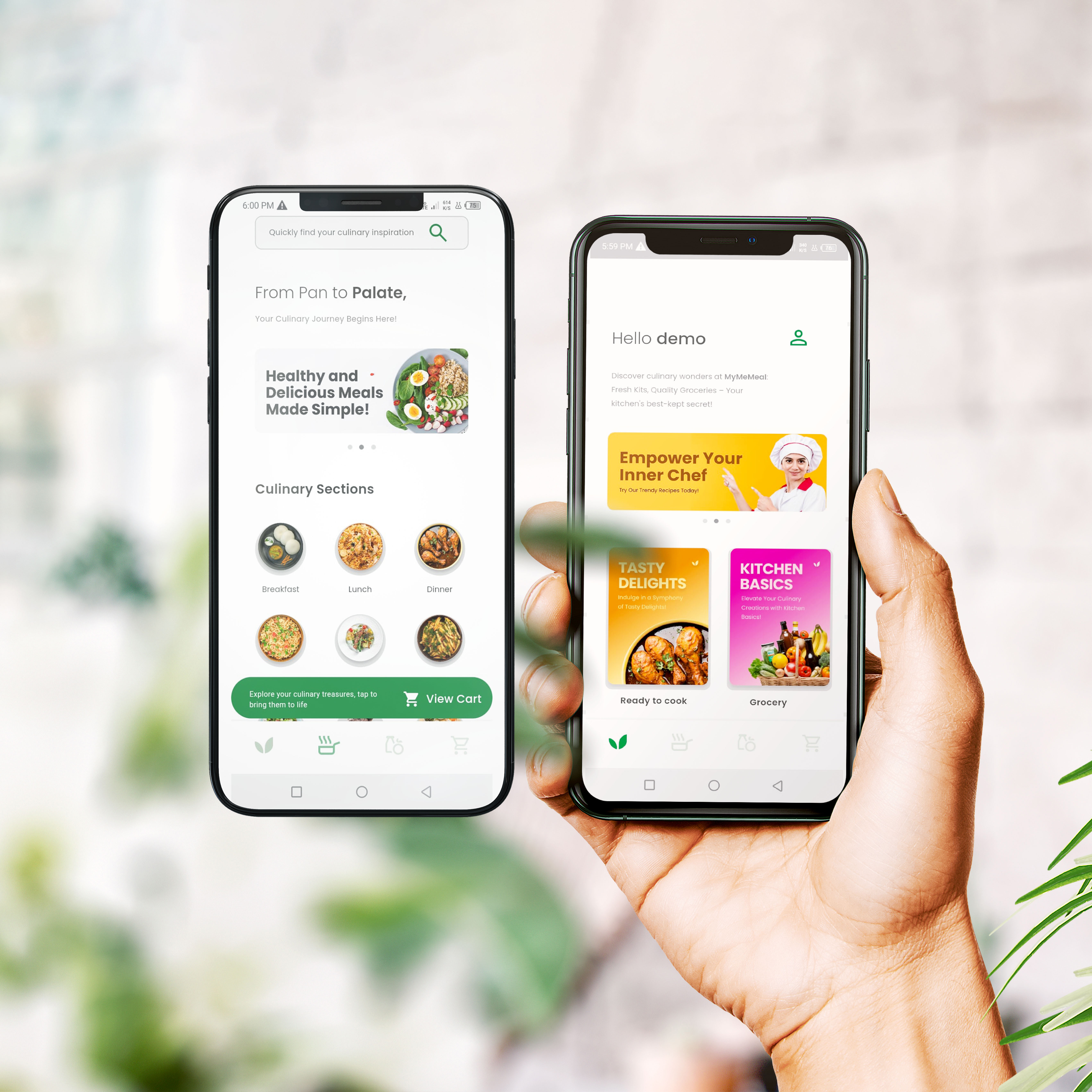 FOOD DELIVERY mobile app